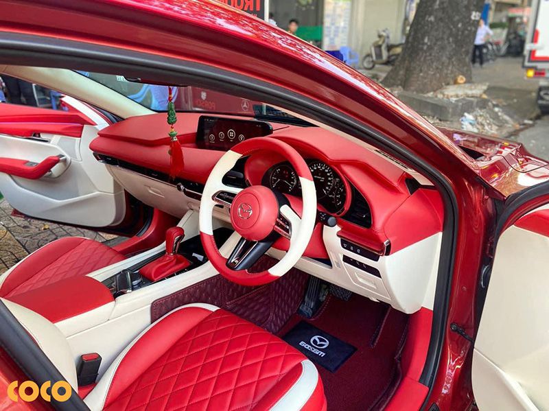 bọc da ghế xe mazda 3