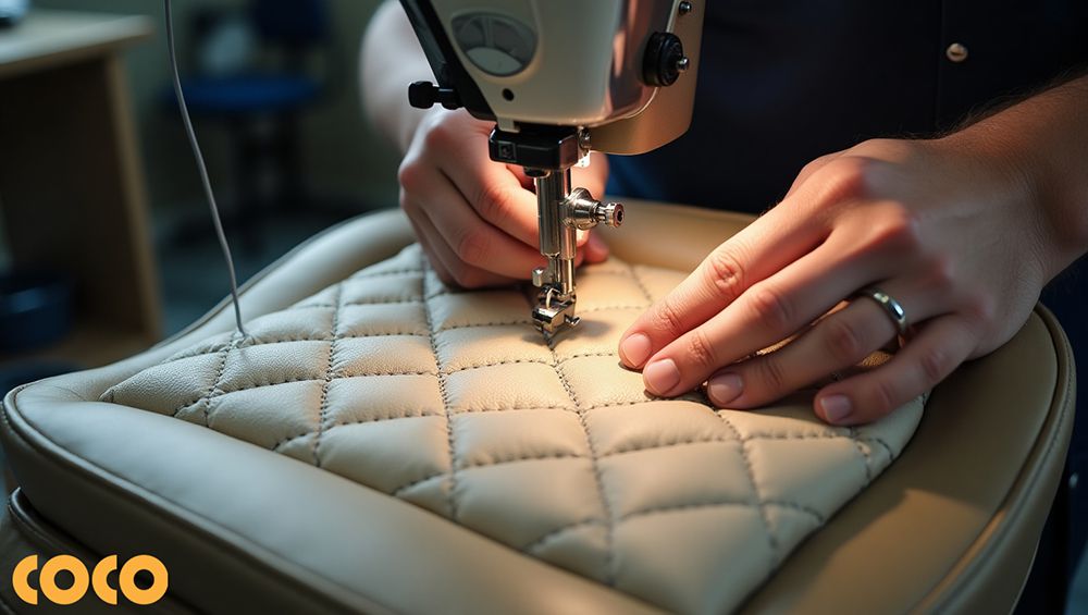 Quy trình bọc ghế da ô tô Mercedes chuyên nghiệp