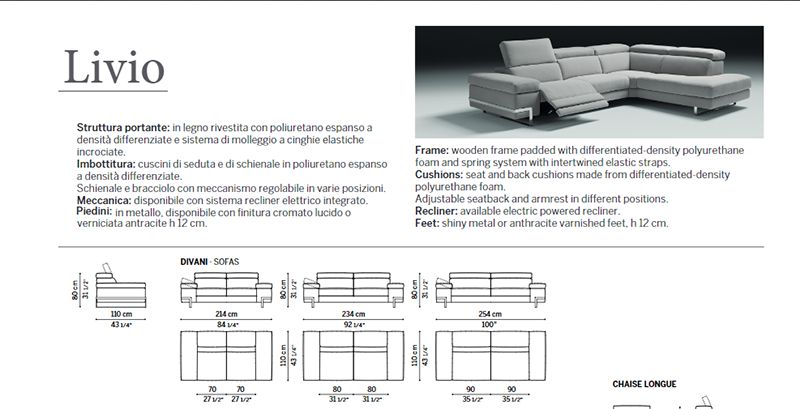 giấy tờ nguồn gốc sản phẩm bộ sofa da bò italia