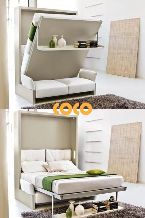 giường thông minh kèm ghế sofa