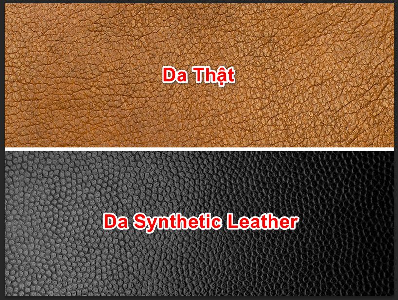 phân biệt da synthetic leather và da thật như thế nào